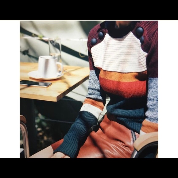 Color block sweater - Picture 4 of 7